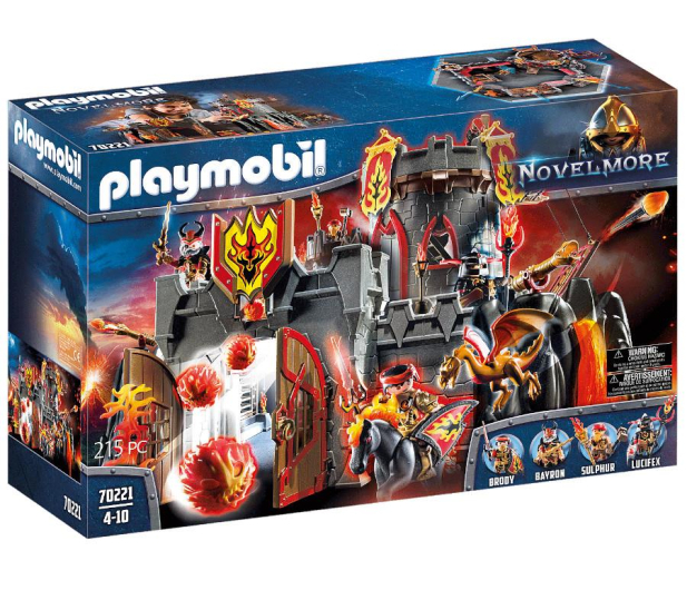 PLAYMOBIL Twierdza Wojowników Burnham - 1010130 - zdjęcie